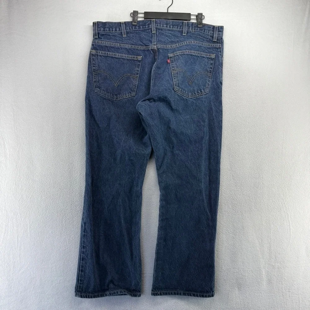 Vintage Levis Jeans men's 42x30 Fits 40x31 Blue 517 Bootcut Boot Dark Wash Y2k
